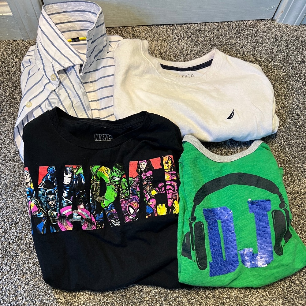 4 Kids shirts .*BUNDLE* (optional) *READ DESCRIPTION*